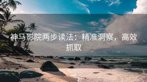 神马影院两步读法：精准洞察，高效抓取