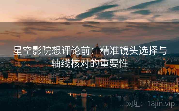 星空影院想评论前：精准镜头选择与轴线核对的重要性